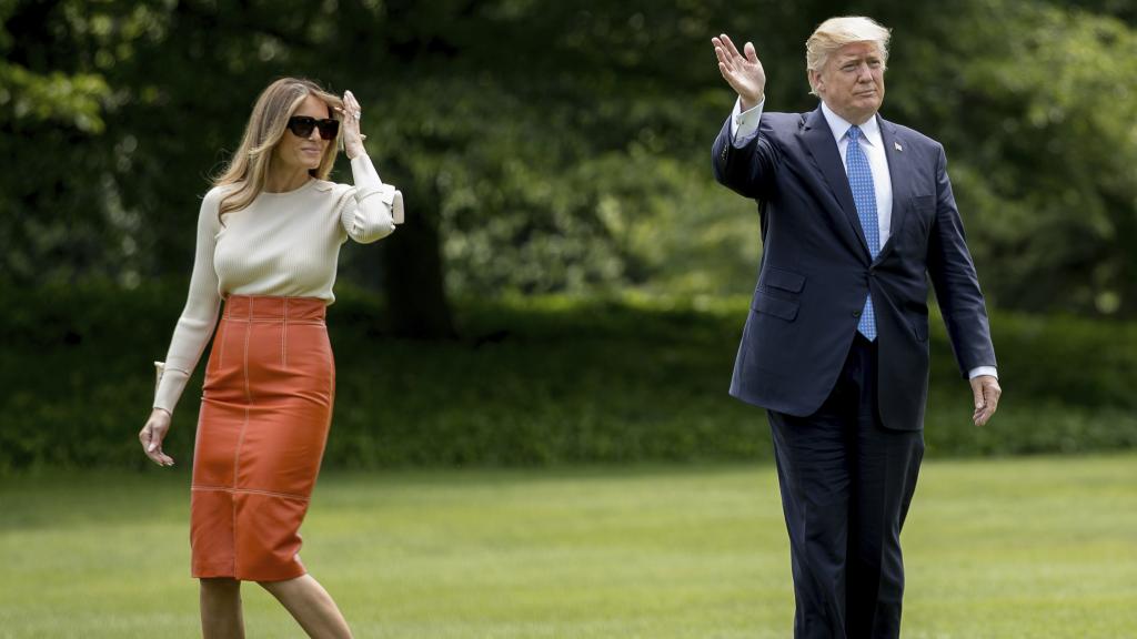 Melania Trump podría haber sido desleal a su marido, el presidente de Estados Unidos.