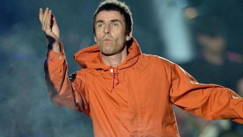 Liam Gallagher en el concierto de Manchester.
