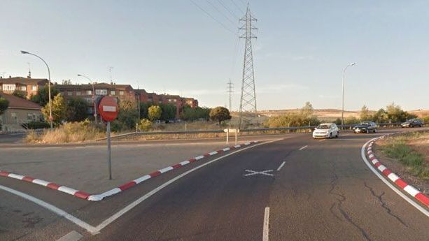 Rotonda de Buenos Aires en la Ronda Oeste de Salamanca