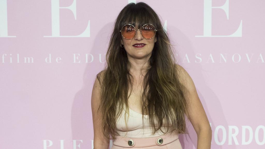 Candela Peña, durante el preestreno de Pieles este miércoles en Madrid.