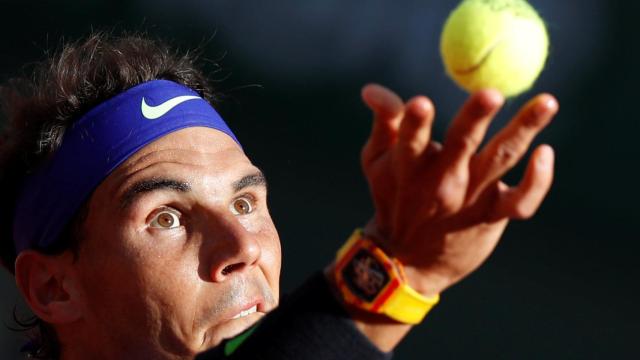 Rafa Nadal, durante su encuentro de semifinales ante Dominic Thiem.