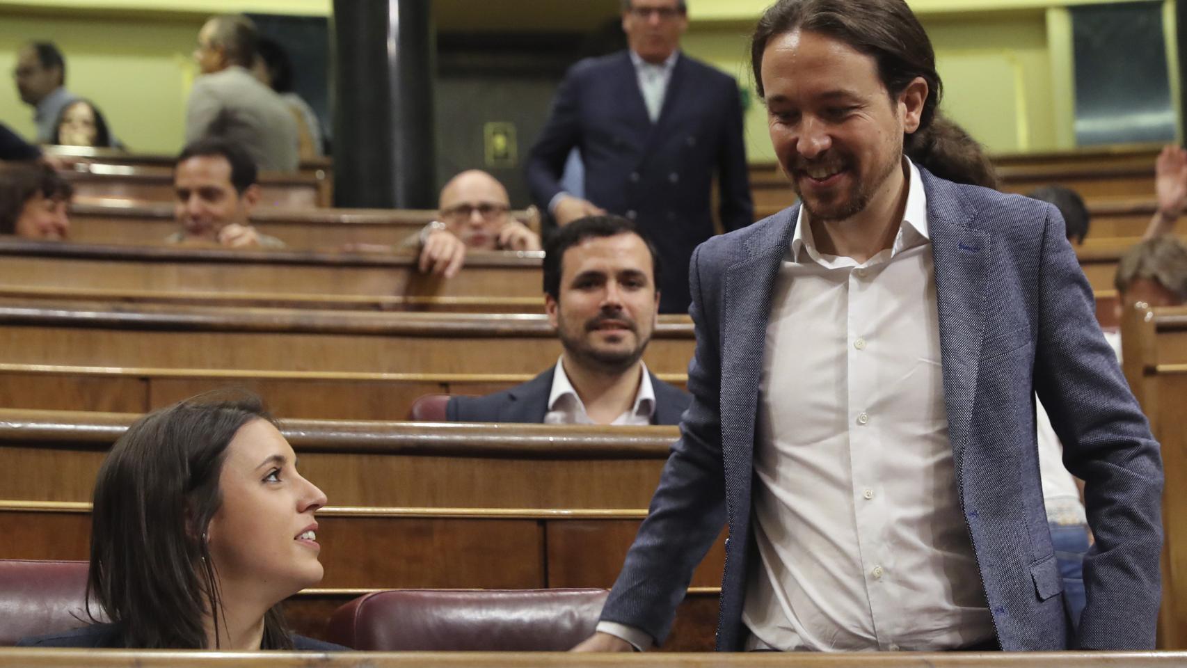 La moción de censura en fotos