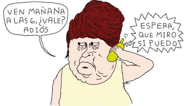 Una de las ilustraciones de Carmen de Mairena. Una biografía, de Carlota Juncosa.