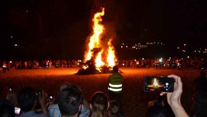 noche san juan hoguera valladolid 6
