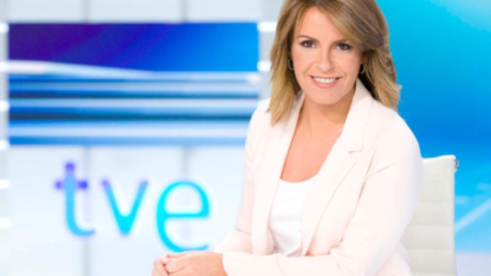 La presentadora Pilar García Muñiz.