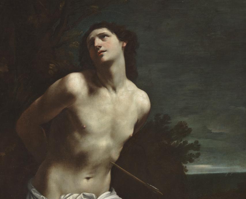 San Sebastián, de Guido Reni, incluido en el itinerario La mirada del otro.