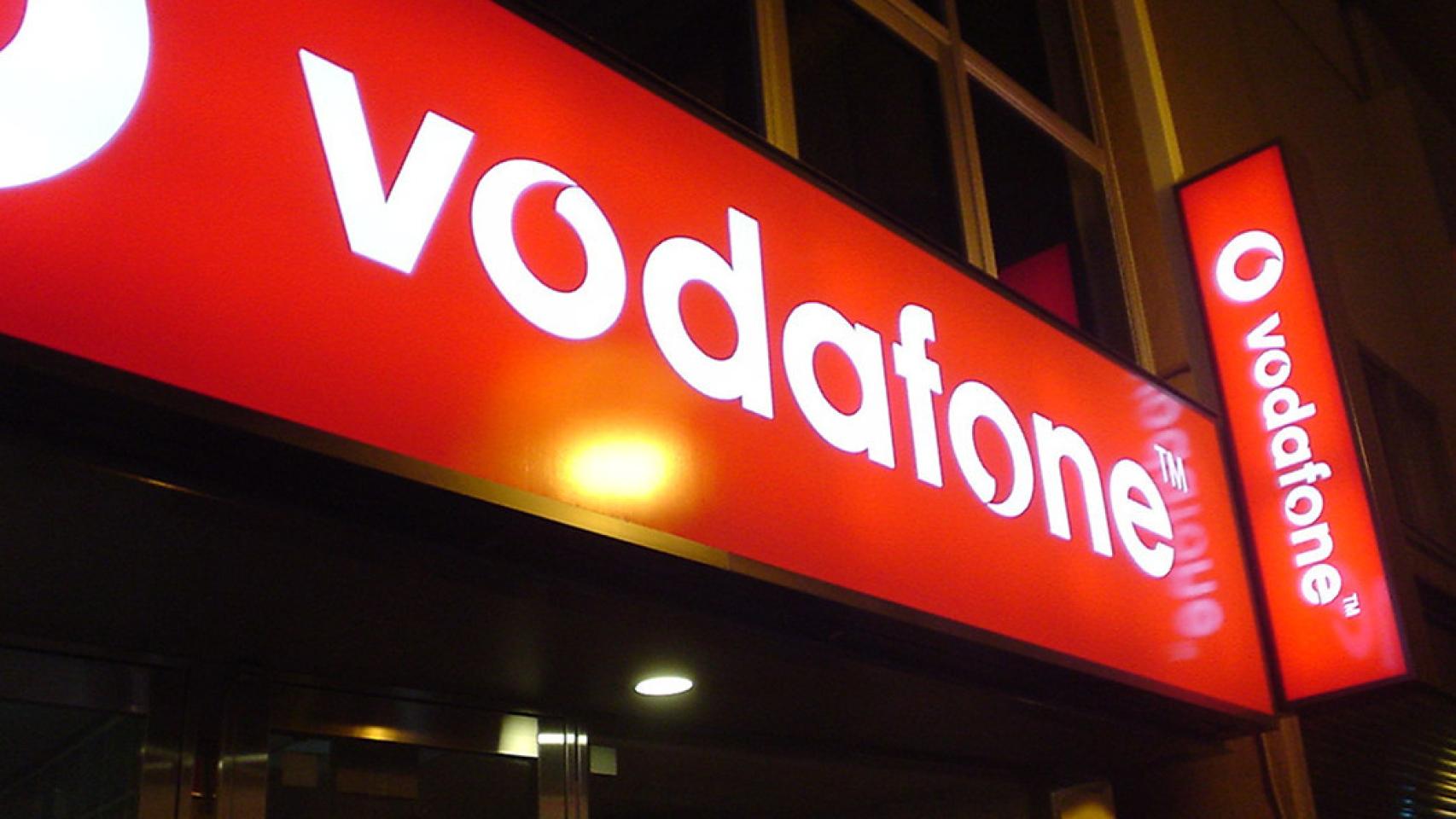 Tienda de Vodafone, en una imagen de archivo.
