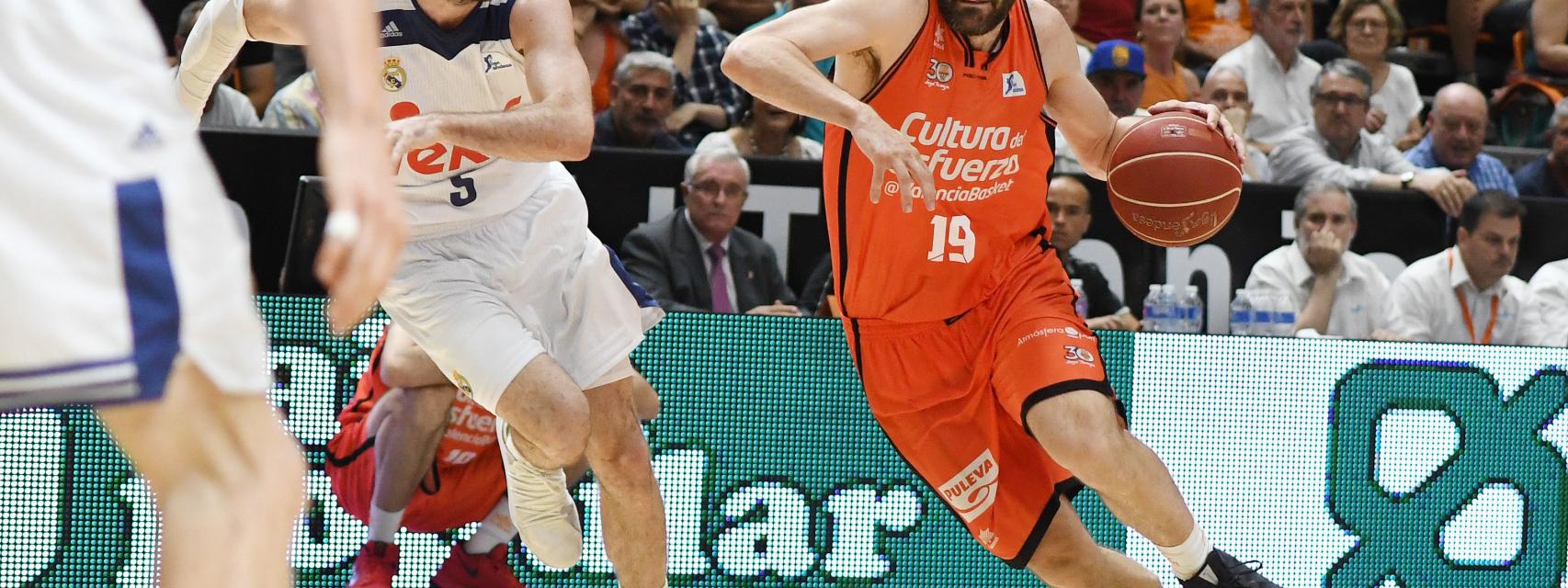 Rudy Fernández y Fernando San Emeterio en el tercer partido.