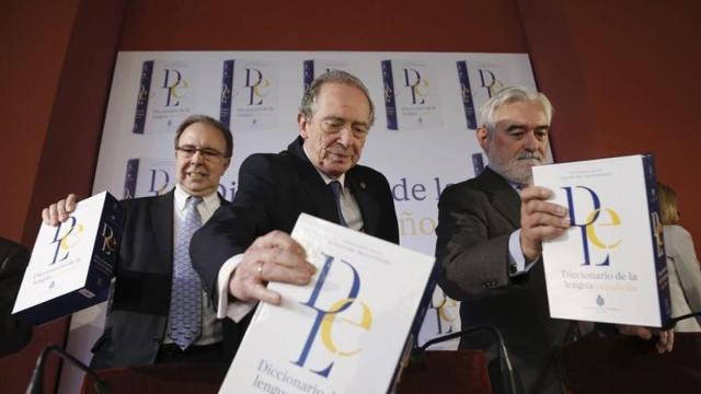 Fotografía de la presentación del diccionario de la RAE