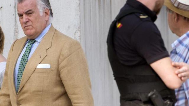 Luis Bárcenas a su llegada a la Audiencia Nacional donde se celebra una nueva sesión de