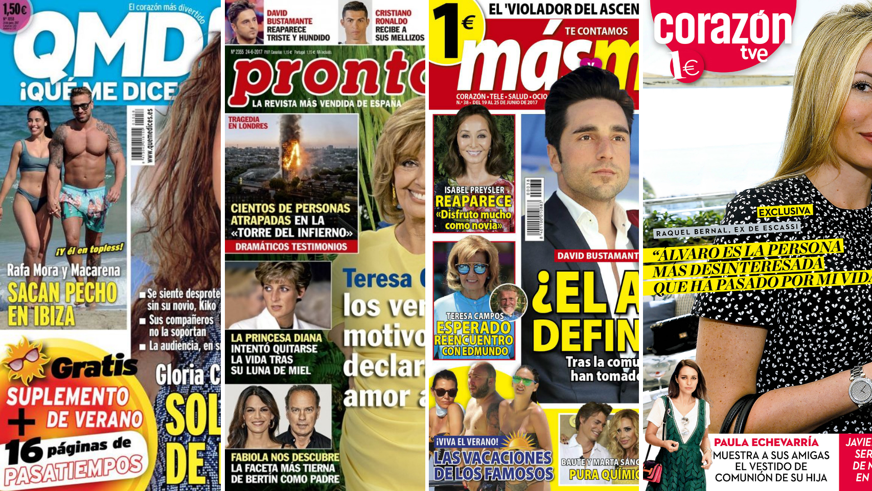 Estas son las revistas de este lunes.