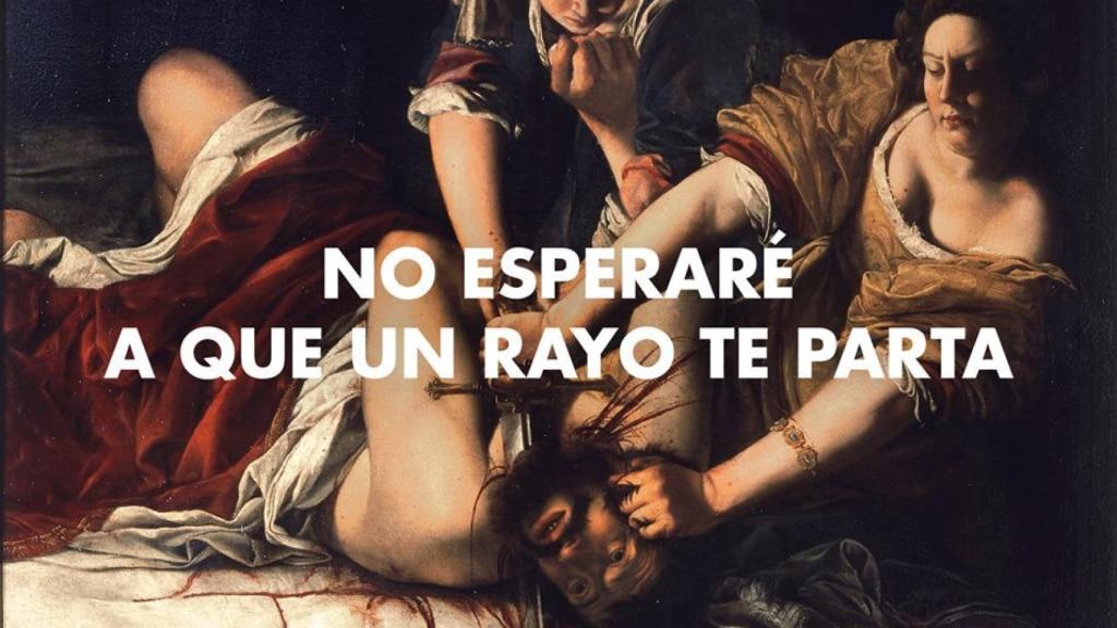 Artemisia Gentileschi - Giuditta che decapita Oloferne (Judith decapitando a Holofernes) (~1615) // Triángulo de Amor Bizarro - Nuestro Siglo Fnord (2016).