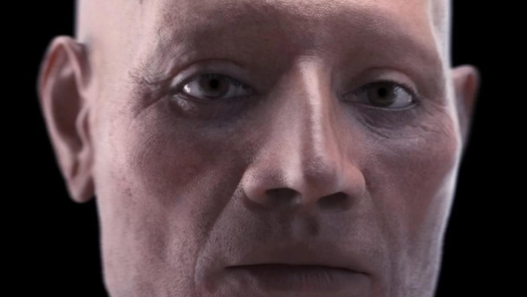 Retrato robot que revela cómo era una momia de 3.500 años