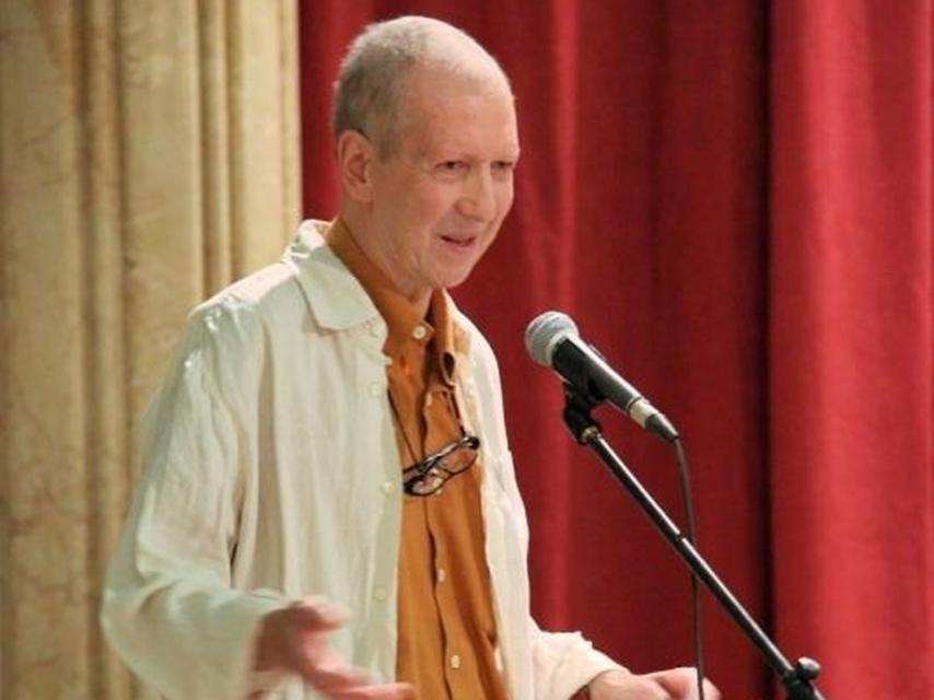 Vicente Patón en un acto de Madrid, Ciudadanía y Patimonio.