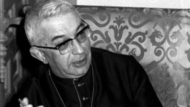 El Cardenal Tarancón en una imagen de archivo