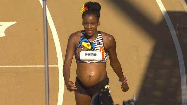 Alysia Montaño, al finalizar su participación en los trials USA