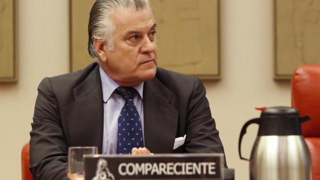 Luis Bárcenas en el Congreso durante su comparecencia