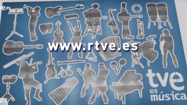 Cabecera del anuncio que anima a participar en el concurso de TVE es Música.