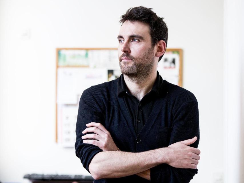 El escritor Daniel Jiménez, autor de Cocaína.