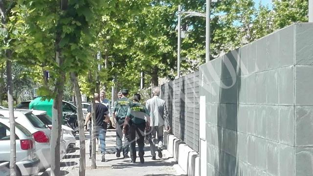 Momento del registro en Bandenia el pasado 6 de junio.