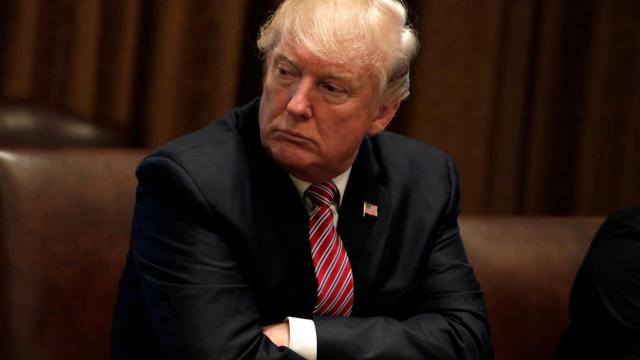 El presidente de EEUU en un acto en la Casa Blanca.