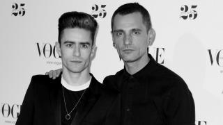 Pelayo y David Delfín, en una foto de 2013.