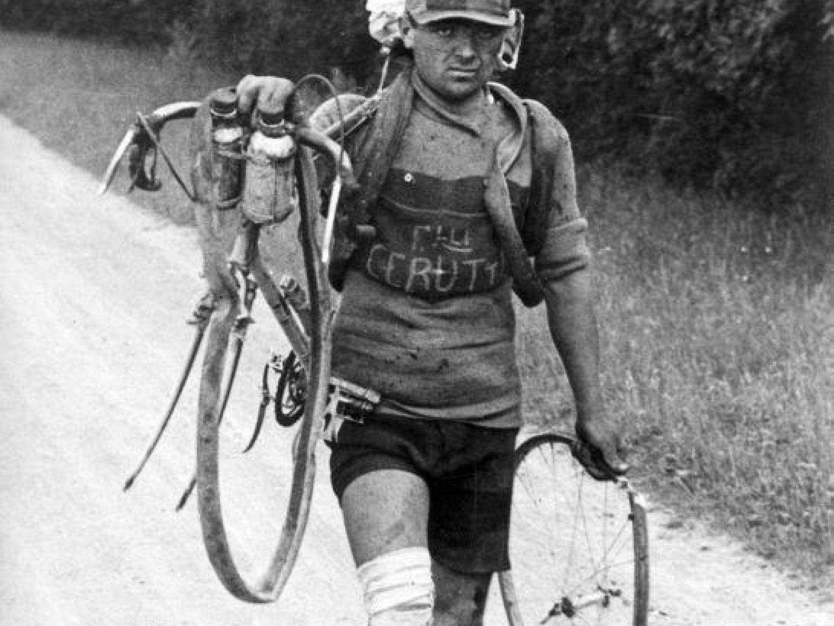 Una estampa del Tour de 1928, en el que se centra La milla invisible.