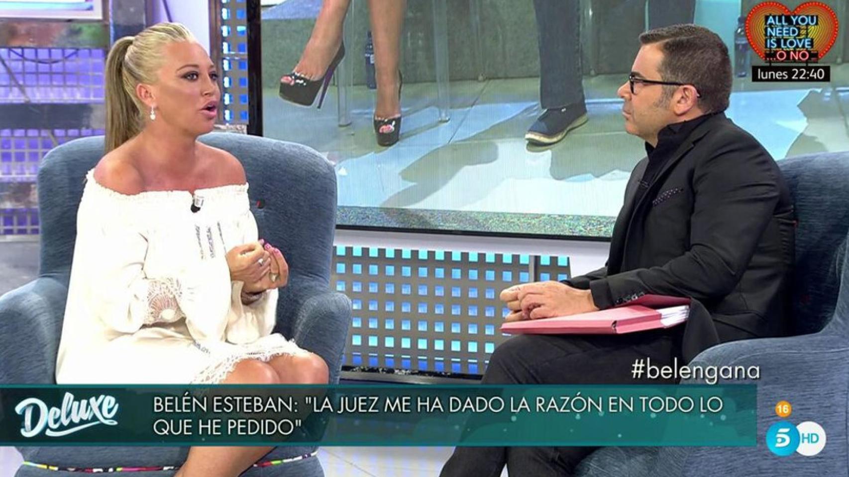Belén Esteban: Hubiera abandonado la televisión de haber perdido el juicio