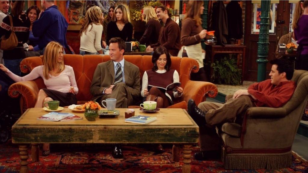 El grupo centró sus reuniones en la cafetería Central Perk