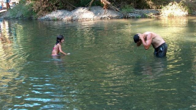 Río Genal a su paso por Algatocín.