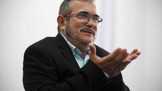 El líder de las FARC Timochenko.