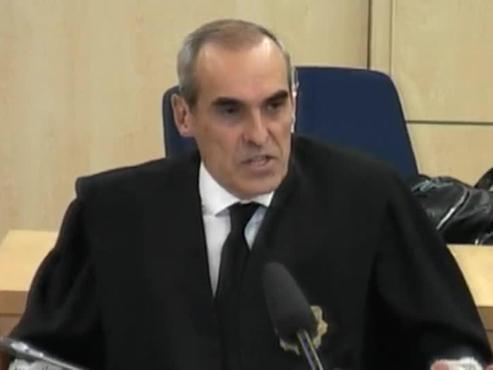 Luzón, durante el juicio de las tarjetas black, el pasado diciembre