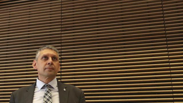 El ex inspector jefe de la Policía, José Ángel Fuentes Gago, comparece en la comisión parlamentaria que investiga la etapa de Jorge Fernández Díaz.