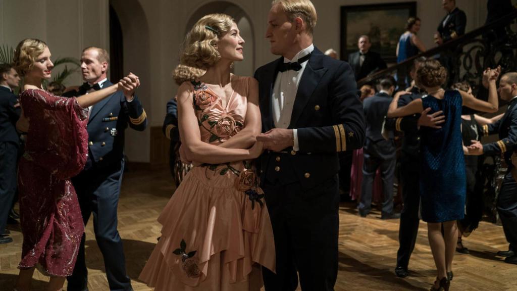 Rosamund Pike en la película.