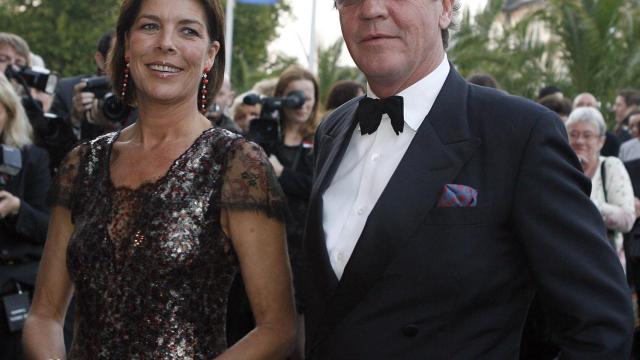 Carolina de Mónaco y Ernesto de Hannover.