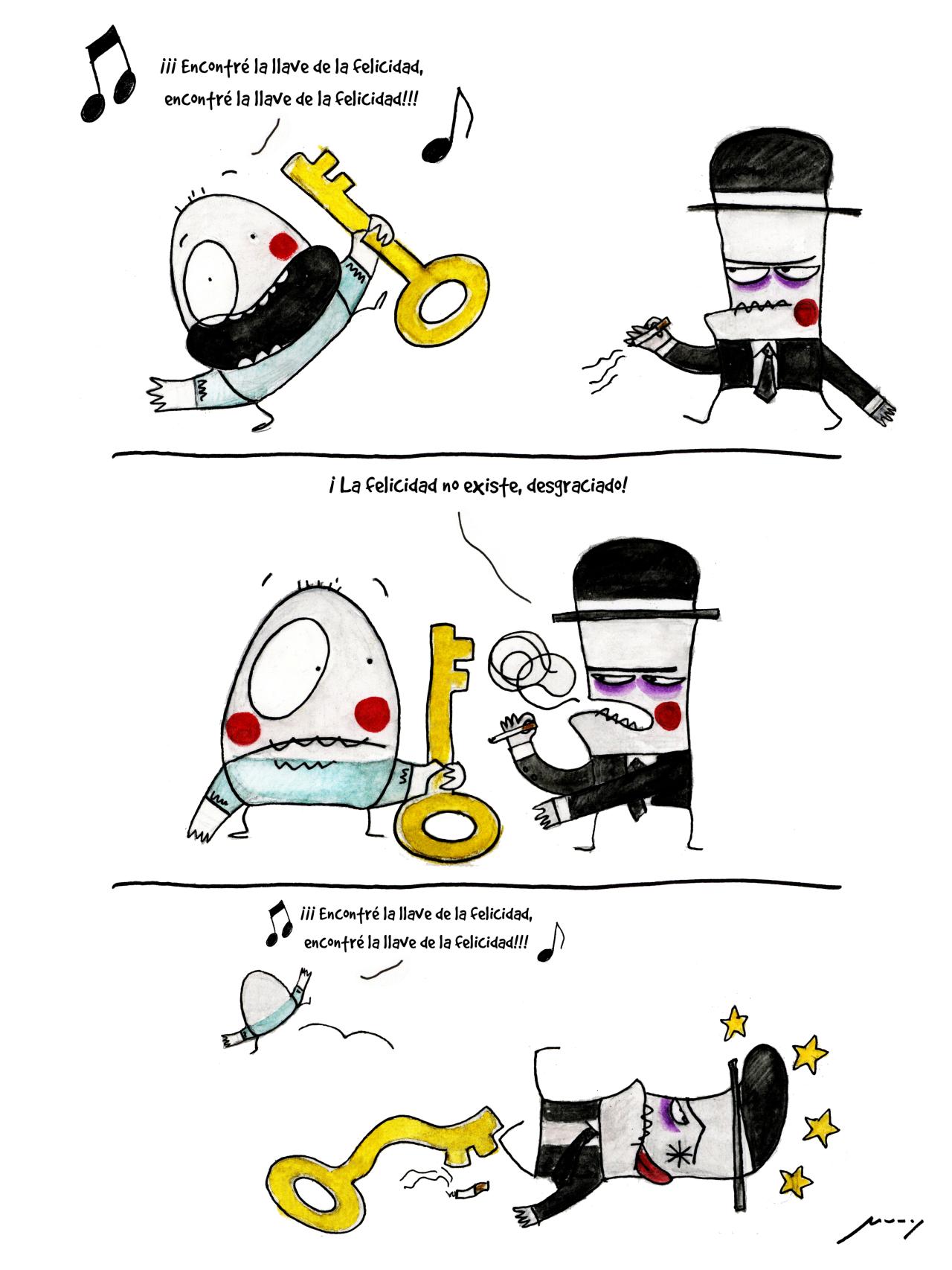 La llave de la felicidad