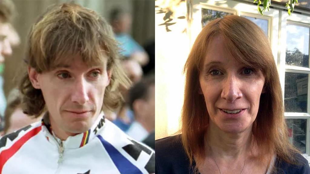 robert Millar y Philippa York, dos imágenes de la misma persona.