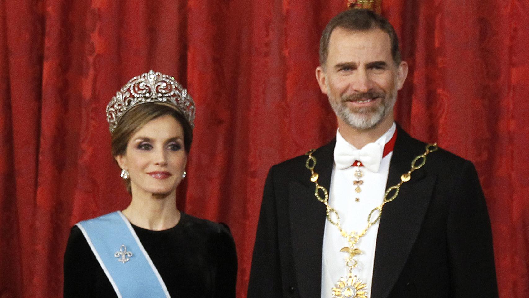 Letizia y Felipe VI.