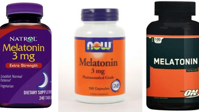 Envases de melatonina