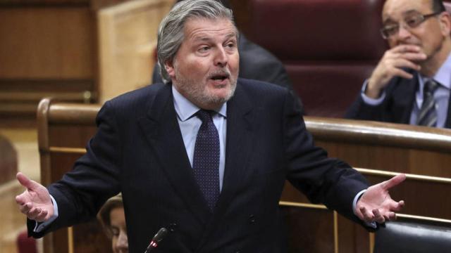 El ministro Íñigo Méndez de Vigo en el Congreso de los Diputados.
