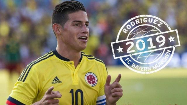 James Rodríguez, nuevo jugador del Bayern. Foto. Twitter (@FCBayern)