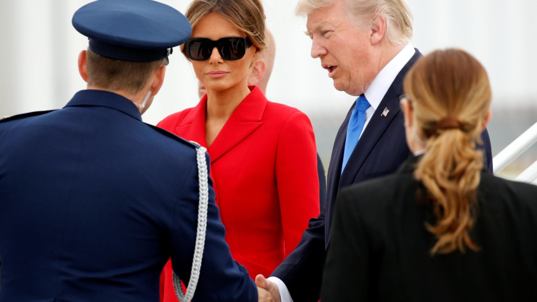 Trump se reunirá con Macron.