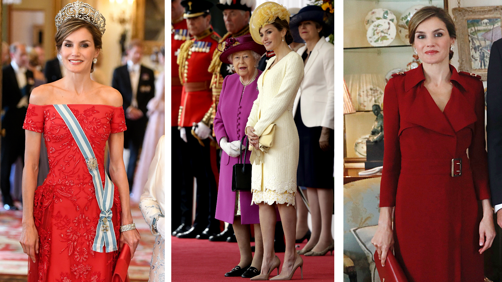 Letizia ha salido triunfal con la imagen que ha ofrecido en la cuna de la realeza.