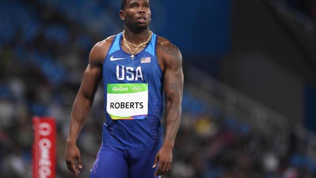 Gil Roberts en Río 2016.