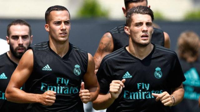 Lucas y Kovacic entrenan en UCLA