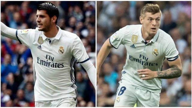 Morata y Kroos, dos de los deseados por el United este verano