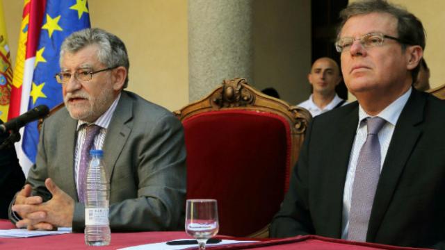 Ángel Felpeto y MIguel Ángel Collado en una fotografía de archivo