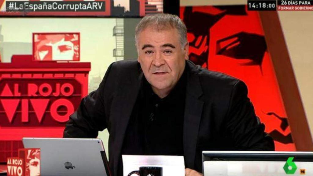 Ferreras regresa a 'Al rojo vivo' por la declaración de Rajoy