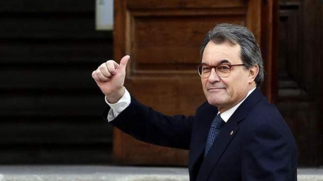 El expresidente catalán Artur Mas, momentos antes de una declaración judicial.