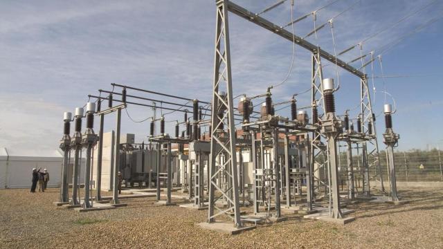 Imagen de una subestación de Endesa.